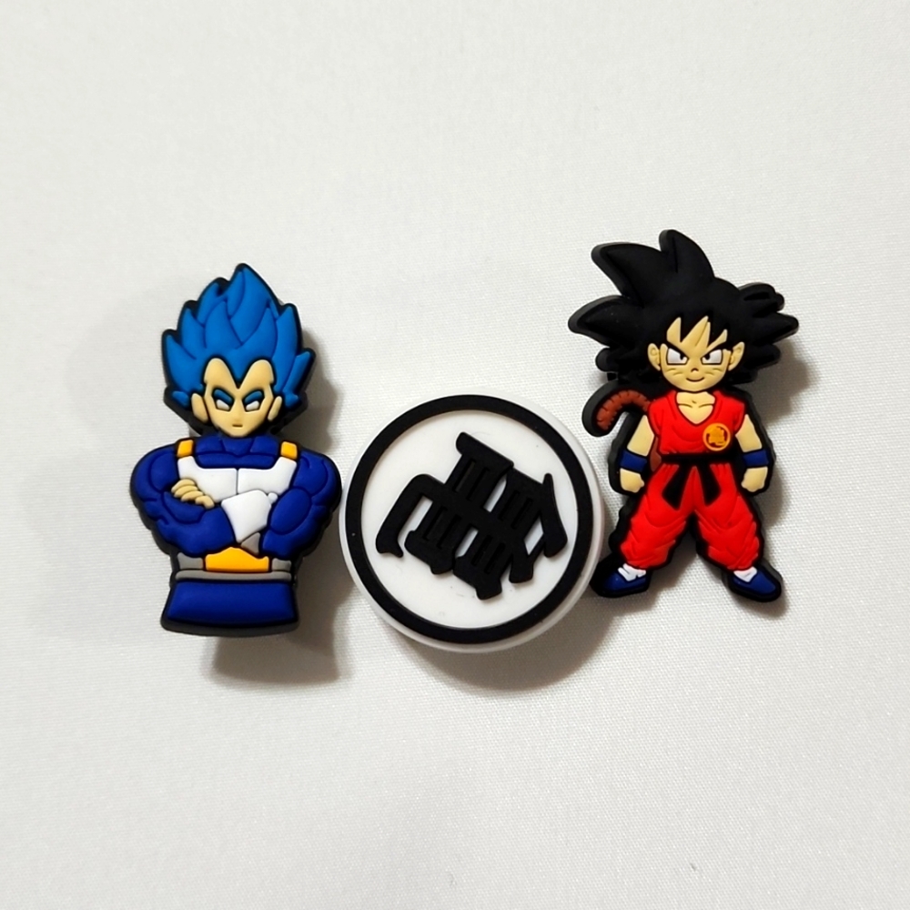 Dragon Ball Z 🐉 Jibbitz for Crocs Set of 3